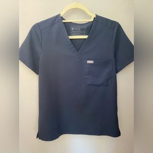 FIGS Catarina Scrub Top - Night Sky